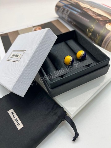 Серьги MIU MIU