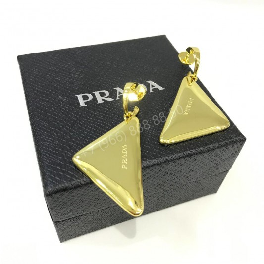 Серьги Prada