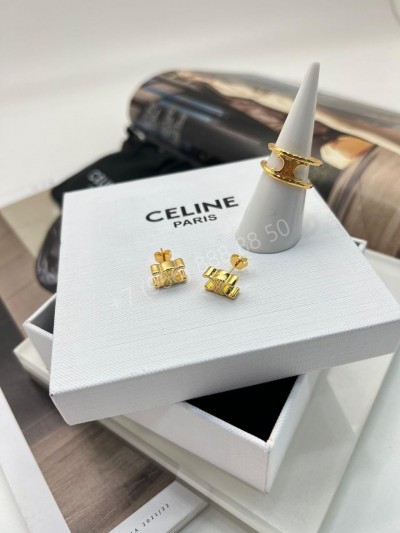 Серьги пусеты Celine