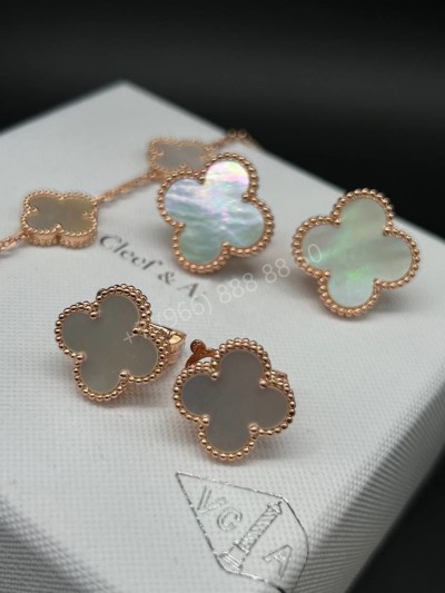 Серьги Van Cleef & Arpels 1,5 см