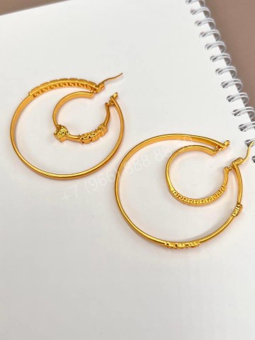 Серьги Versace