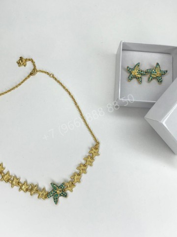 Серьги Versace