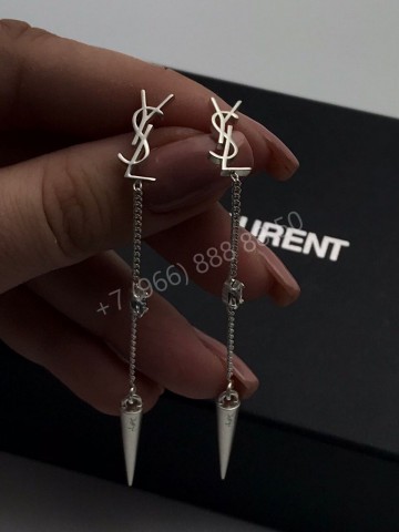 Серьги Yves Saint Laurent