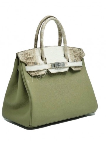 Сумка Hermes из кожи крокодила 30 см
