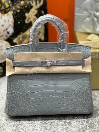 Сумка Hermes из кожи крокодила