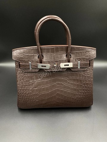 Сумка Hermes из кожи крокодила