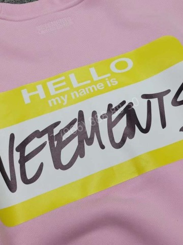 Свитшот Vetements