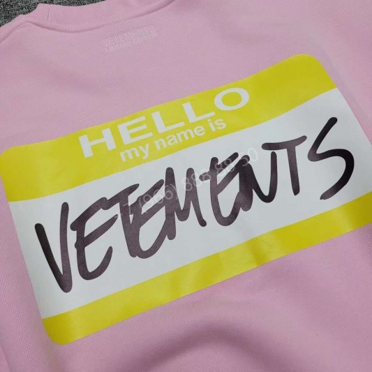 Свитшот Vetements