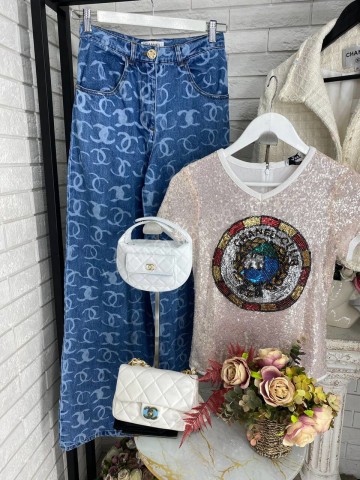 Джинсы CHANEL