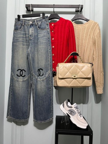 Джинсы CHANEL