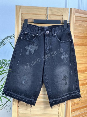Джинсовые шорты Chrome Hearts