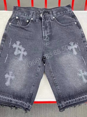 Джинсовые шорты Chrome Hearts