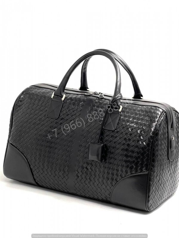 Дорожная сумка Bottega Veneta (из  кожи ягненка)