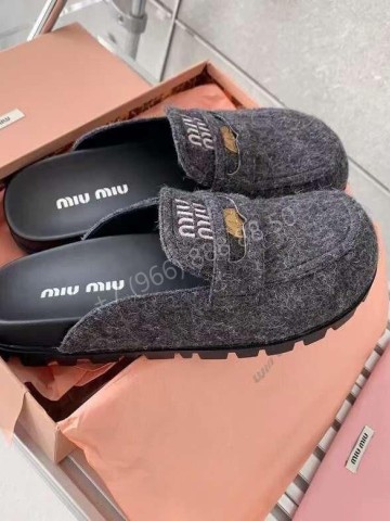 Мюли MIU MIU