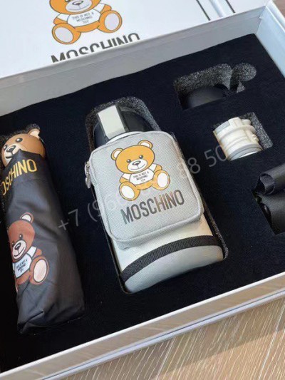 Набор Moschino (зонтик + бутылка + кружка)