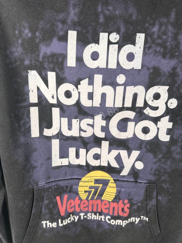 Толстовка Vetements