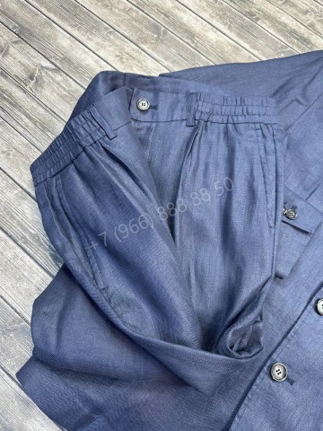 Льняной костюм Brunello Cucinelli