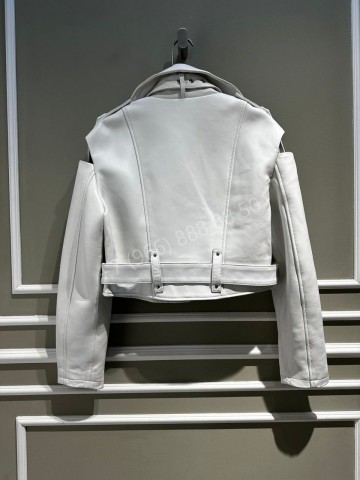Кожаная куртка Balenciaga