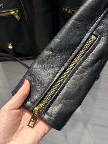 Кожаная куртка Celine