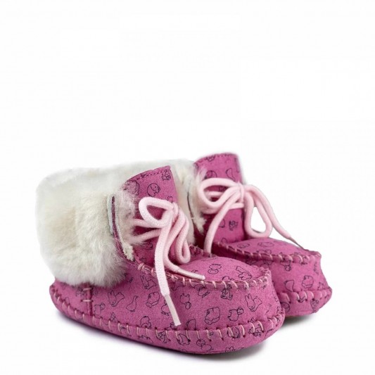 Угги UGG Baby Sparrow Woodland Pink