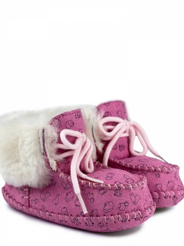 Угги UGG Baby Sparrow Woodland Pink