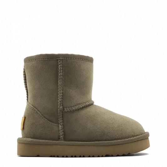 Угги UGG Kids Classic Short II Khaki