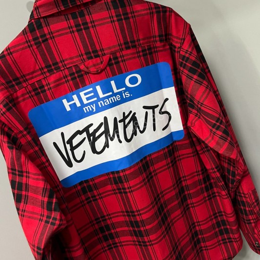 Рубашка Vetements