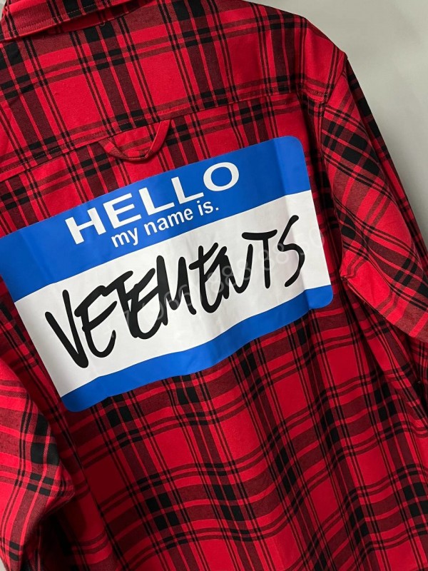 Рубашка Vetements