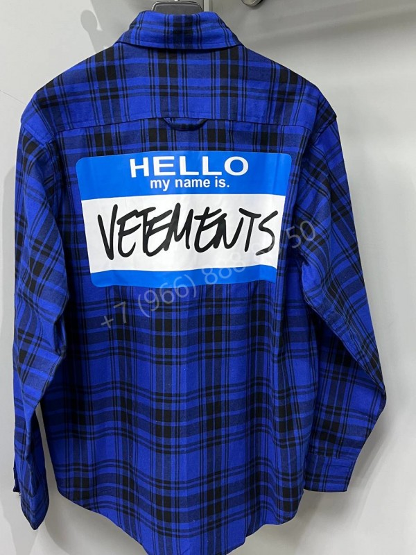 Рубашка Vetements