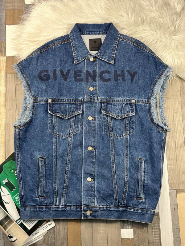 Джинсовая безрукавка Givenchy