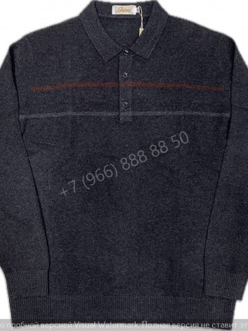 Поло Brioni из кашемира