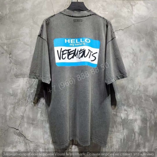 Футболка Vetements