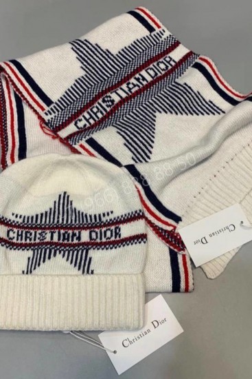 Комплект шапка & шарф Christian Dior