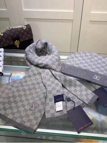 Комплект шапка & шарф Louis Vuitton