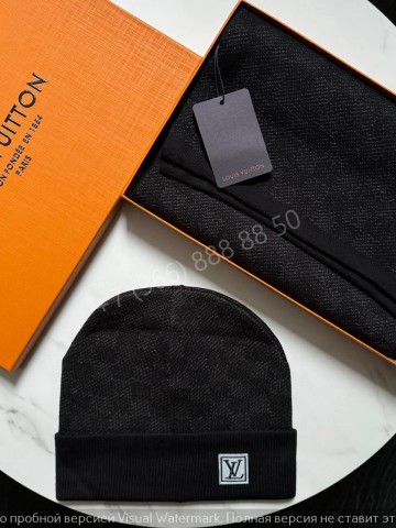 Комплект шапка & шарф Louis Vuitton