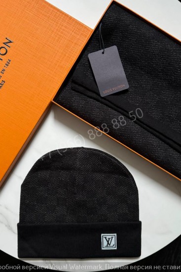 Комплект шапка & шарф Louis Vuitton