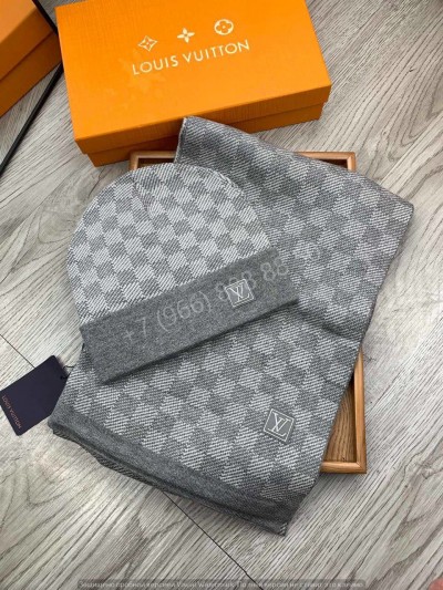 Комплект шапка & шарф Louis Vuitton