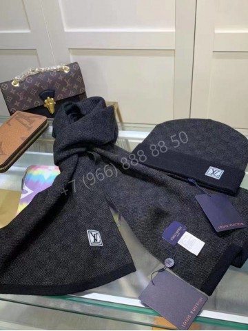 Комплект шапка & шарф Louis Vuitton