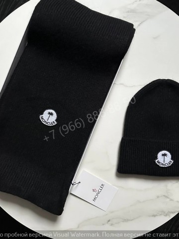 Комплект шапка & шарф Moncler