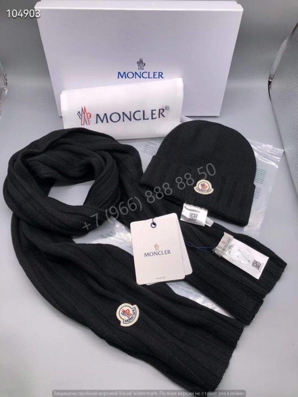 Комплект шапка & шарф Moncler