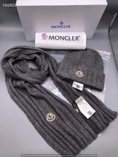 Комплект шапка & шарф Moncler