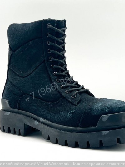 Ботинки Balenciaga Combat Strike 20 mm