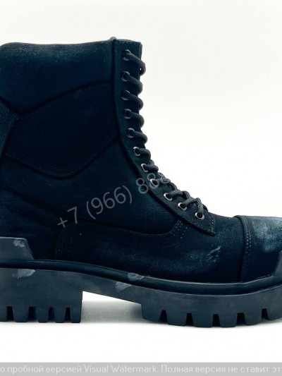 Ботинки Balenciaga Combat Strike 20 mm