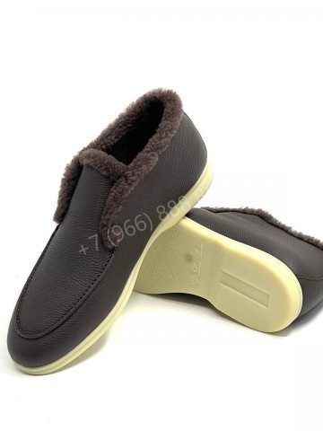 Ботинки Loro Piana с мехом