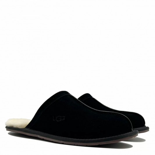 Тапочки UGG Mens Scuff Slipper Black