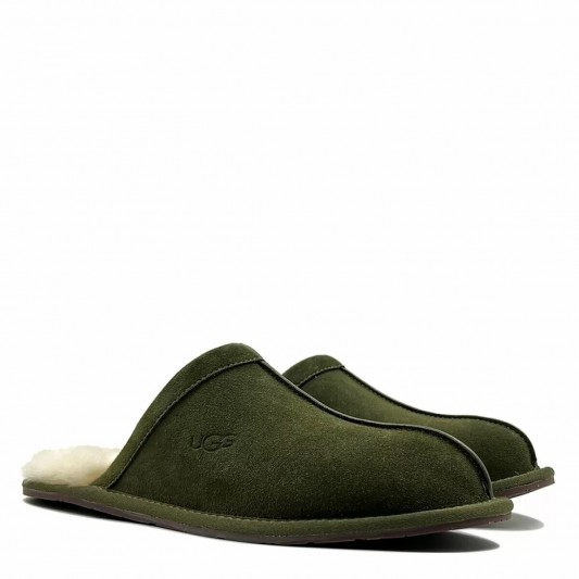 Тапочки UGG Mens Scuff Slipper Burnt Olive