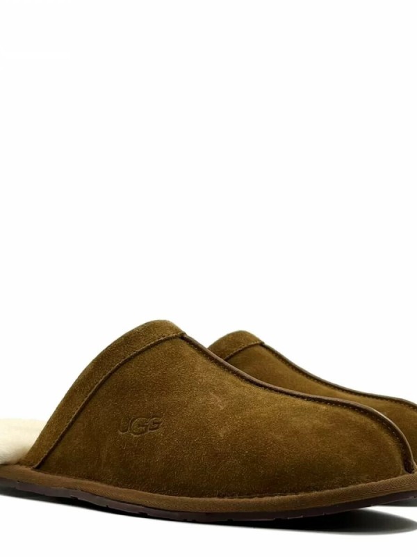 Тапочки UGG Mens Scuff Slipper Chestnut