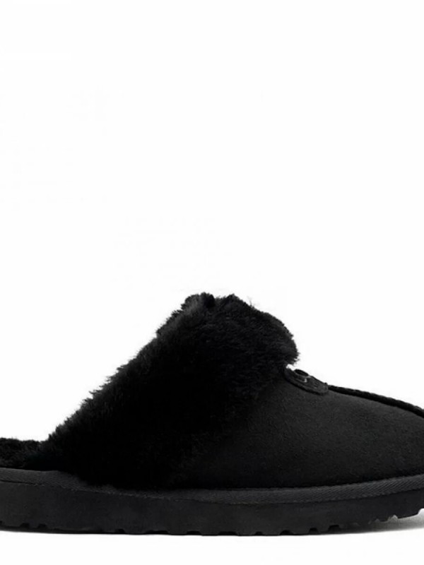 Тапочки UGG Mens Slippers Scufette Black