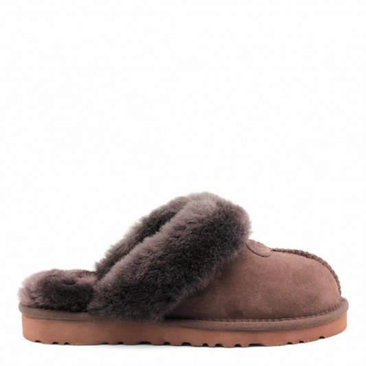 Тапочки UGG Mens Slippers Scufette Chocolate