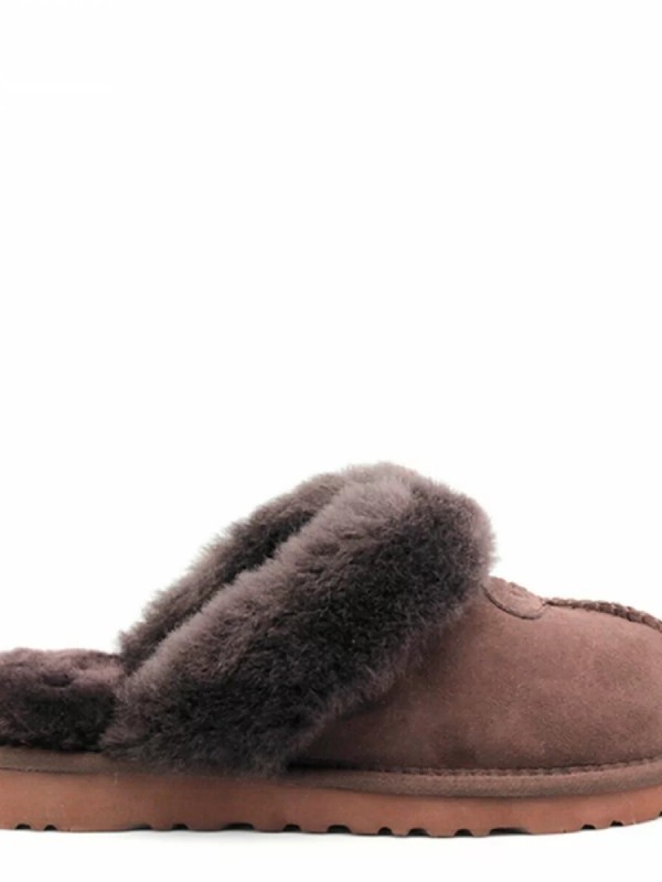 Тапочки UGG Mens Slippers Scufette Chocolate